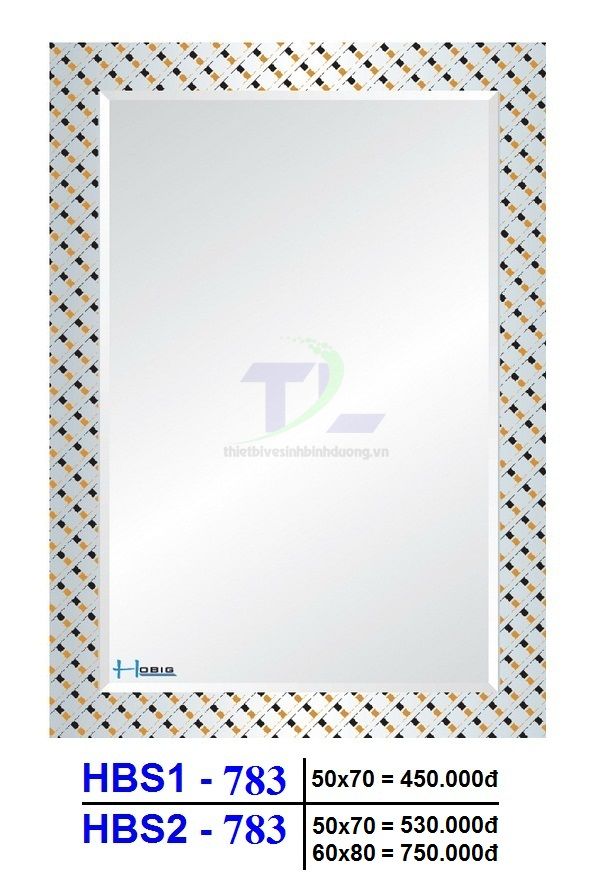 Gương soi phòng tắm HOBIG HBS1-783